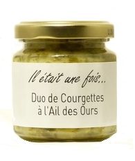 Duo de courgettes à l’ail des ours