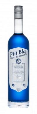 P'tit bleu pastis bleu 70 cl. liquoristerie de provence 2259 : Le  Tire-Bouchon : caviste en ligne, épicerie, accessoires, alcools