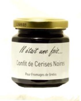 Confit de cerises noires