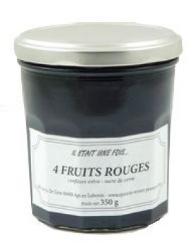 Confiture 4 Fruits Rouges