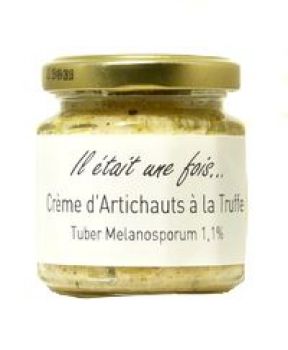 Crème d’artichauts à la truffe (tuber melanosporum)
