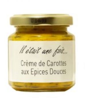 Crème de carottes aux épices douces