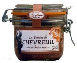 La terrine de chevreuil aux baies roses