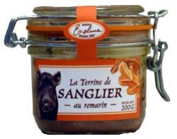 La terrine de sanglier au romarin