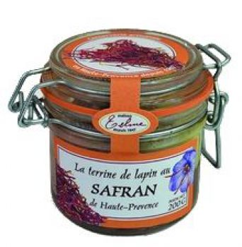 Terrine de lapin au safran de haute Provence